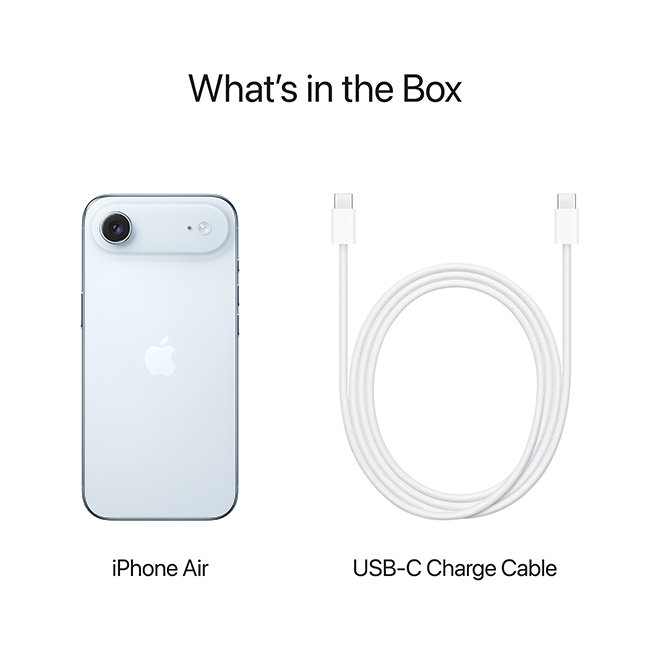 Apple iPhone Air - Sky Blue  (Product view 8)