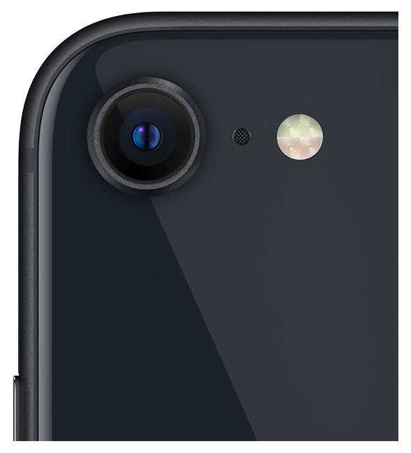 Apple iPhone SE 3rd Gen (2022) - Midnight  (Product view 4)