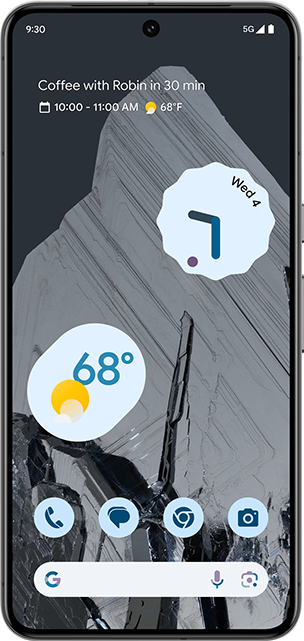 Google Pixel 8 Pro - AT&T PREPAID - Obsidian  (Product view 2)