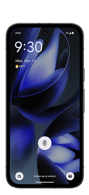 Google Pixel 9a - Obsidian  (Product view 2)