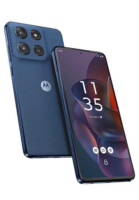 Motorola moto g stylus - 2025 - PANTONE Gibraltar Sea  (Product view 2)