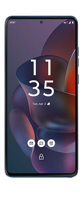 Motorola moto g stylus - 2025 - PANTONE Gibraltar Sea  (Product view 4)