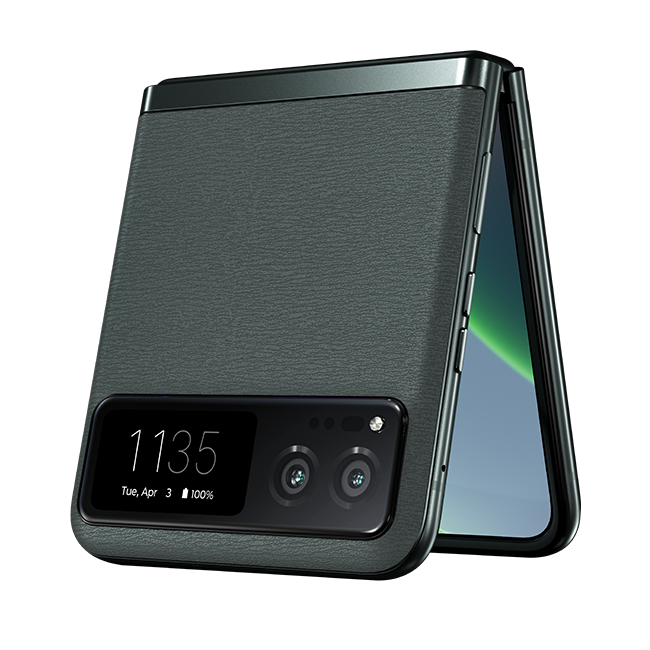 motorola razr - 2023 - Sage Green  (Product view 6)