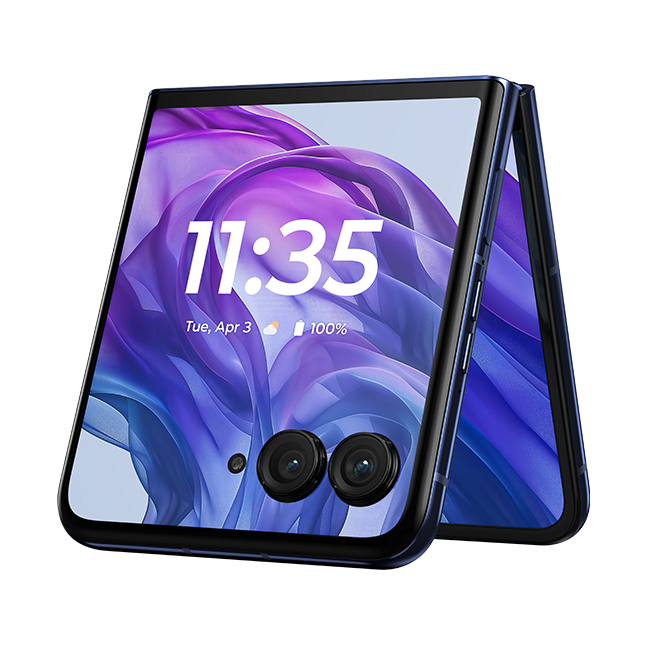 Motorola razr+ 2024 - Midnight Blue  (Product view 3)