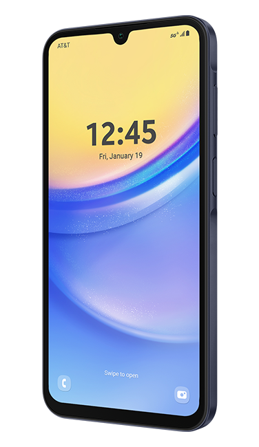 Samsung Galaxy A15 5G - AT&T PREPAID - Blue Black  (Product view 4)