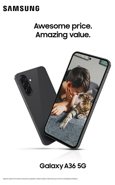 Samsung Galaxy A36 5G - Awesome Black  (Product view 6)