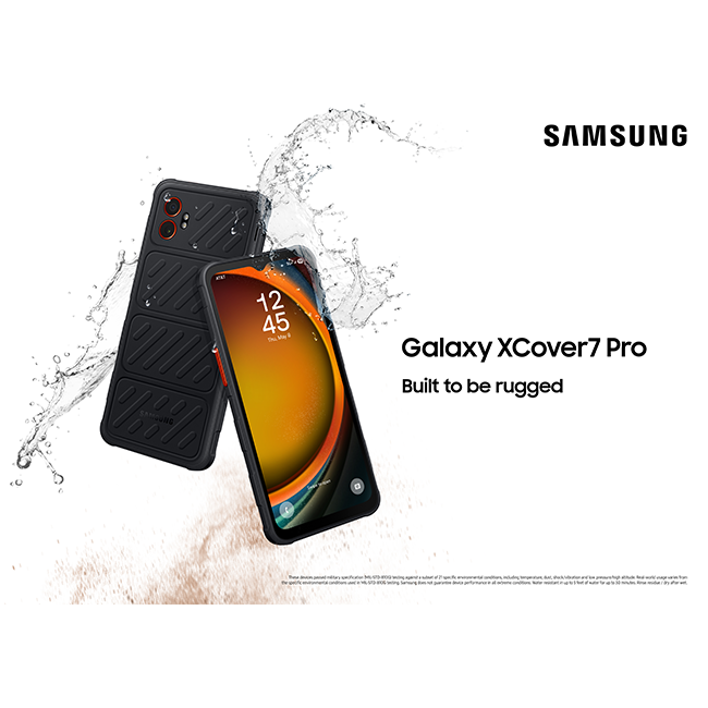 Samsung Galaxy XCover7 Pro - Black  (Product view 5)