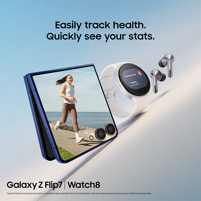 Samsung Galaxy Z Flip7 - Jetblack  (Product view 9)