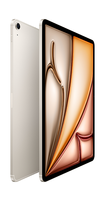 Apple iPad Air 13-inch (2024) - Starlight  (Product view 3)