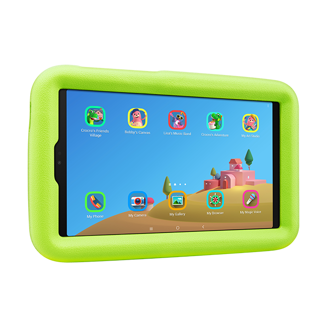 Samsung Galaxy Tab A7 Lite Kids Edition - Gray  (Product view 2)