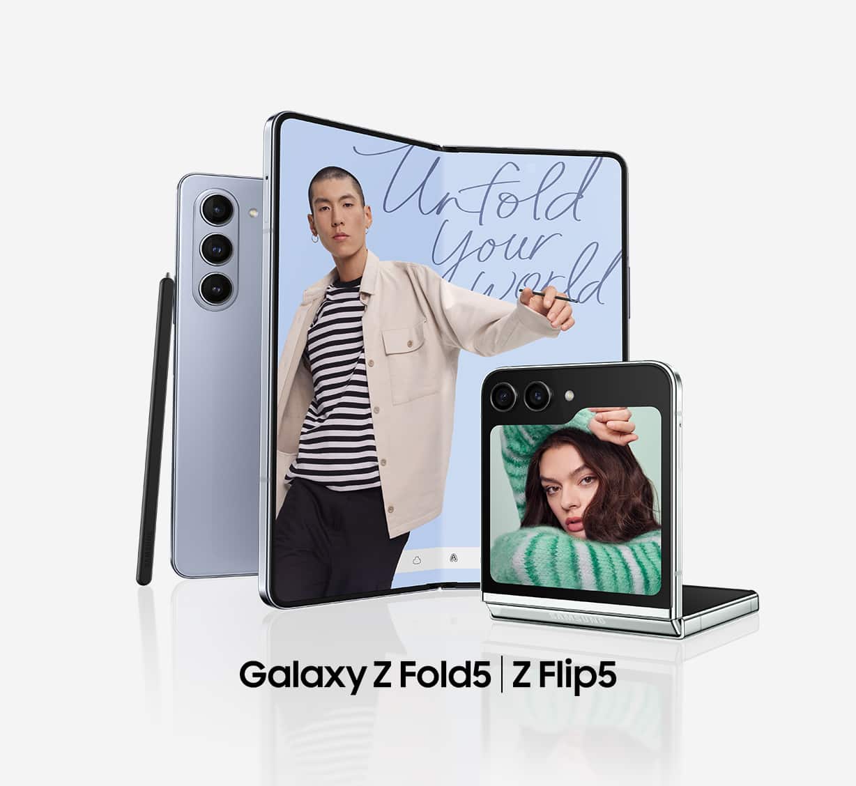 Samsung Galaxy flip and fold Series