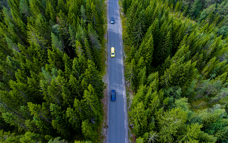 A road